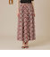 【L】【BIBURY FLOWER】オータムバイブリースカート