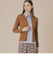 ブライトレーヨンニットカーディガン