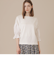 マテリアルミックスプルオーバー