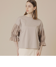 マテリアルミックスプルオーバー