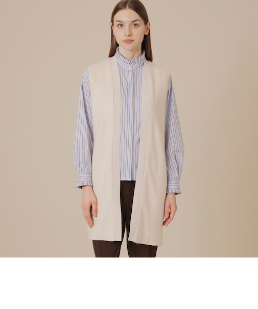 スライトラスターストレッチシャギーコンビジレ