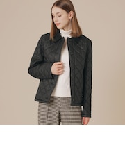 【婦人画報11月号掲載】【Tilbury/ティルベリー】エアリーキルティングショートコート