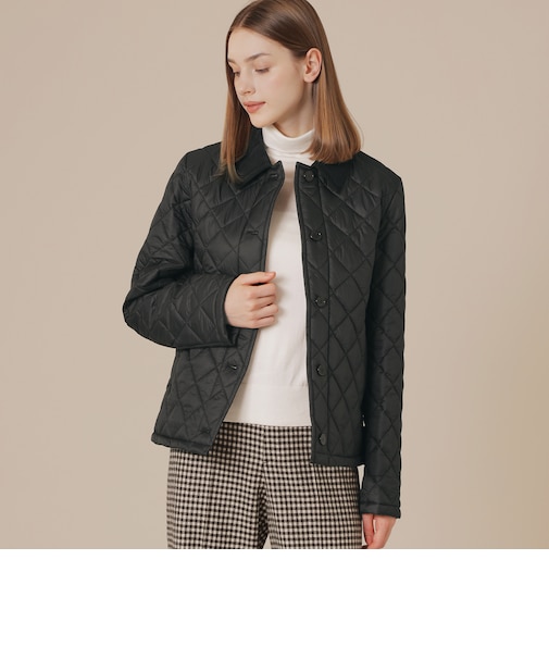 【婦人画報11月号掲載】【Tilbury/ティルベリー】エアリーキルティングショートコート