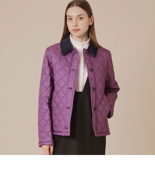 【婦人画報11月号掲載】【Tilbury/ティルベリー】エアリーキルティングショートコート