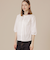コットンナイロンストレッチブラウス