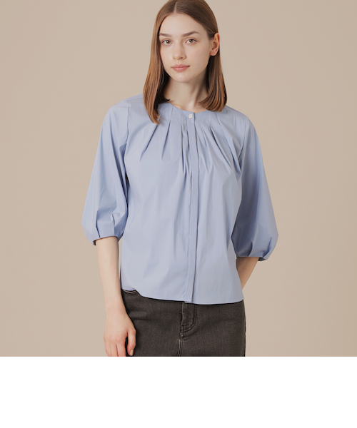 コットンナイロンストレッチブラウス｜マッキントッシュ ロンドンの