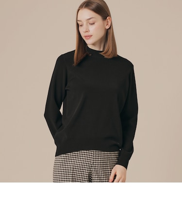 スライトラスターストレッチニットプルオーバー