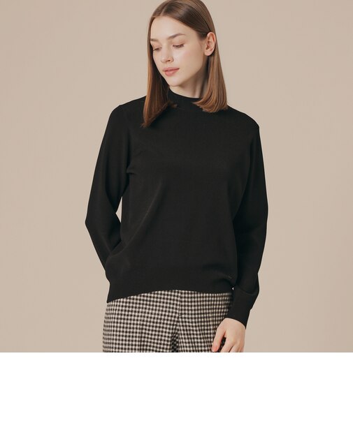 スライトラスターストレッチニットプルオーバー