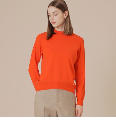 スライトラスターストレッチニットプルオーバー