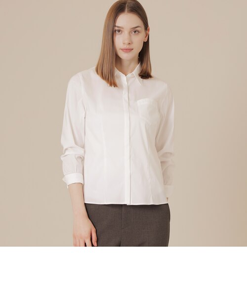 コットンナイロンストレッチブラウス｜マッキントッシュ ロンドンの