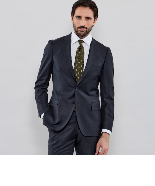 NEW BRIDGE】【LoroPiana Fabric】ピンドットスーツ｜マッキントッシュ