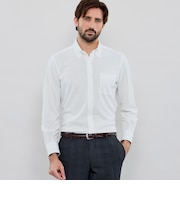 【FLEX JERSEY】交編鹿の子ジャージーボタンダウンシャツ