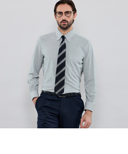 【FLEX JERSEY】交編鹿の子ジャージーボタンダウンシャツ