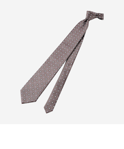 花小紋柄ネクタイ