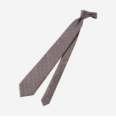 花小紋柄ネクタイ