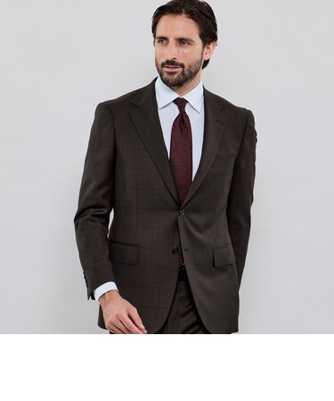 【OX BRIDGE】【DORMEUIL/ドーメル】コンビネーションチェックスーツ