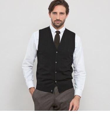 14ゲージウォッシャブルウールベスト