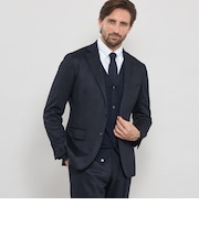 【FLEX JERSEY】グレンチェックセットアップジャケット