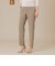 【L】ポリエステルツイルストレッチパンツ