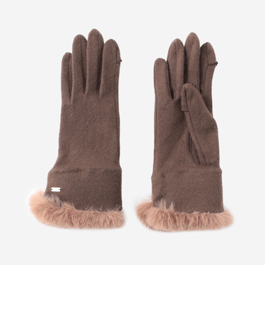 【Precious12月号】カシミヤニットグローブ