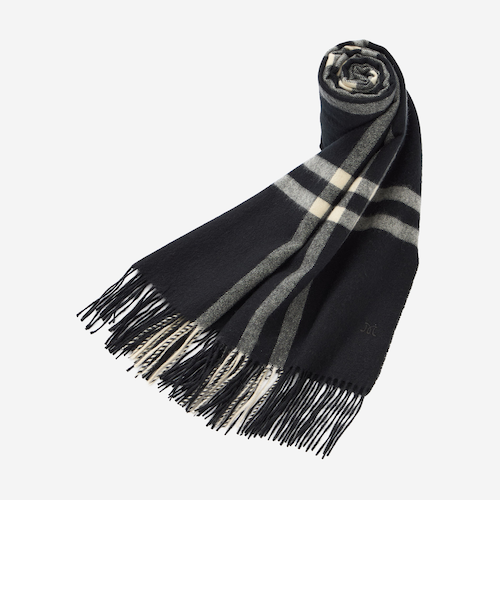 公式】エンブロイダード パッチ カシミヤ マフラー｜コーチ