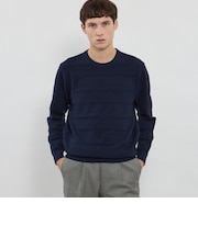 リンクスボーダークルーネックニット