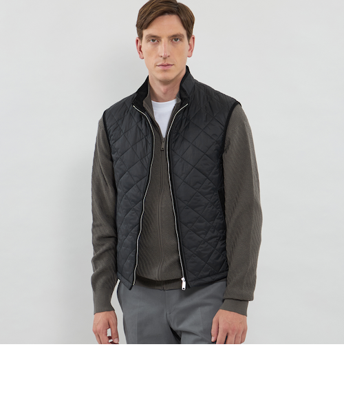 ナイロンタフタキルティングベスト｜マッキントッシュ ロンドンの