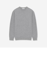 12G天竺エクストラファインウールクルーネックニット