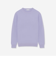 12G天竺エクストラファインウールクルーネックニット