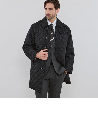 【BLACK OF BLACKs】【WATSON LONG】シンセティックキルティングアウター