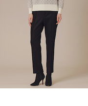 【Precious12月号】ウォッシャブルウールクロップドパンツ