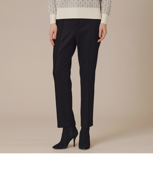 【Precious12月号】ウォッシャブルウールクロップドパンツ