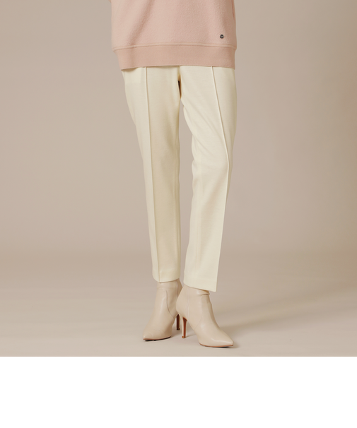 【Precious12月号】ウォッシャブルウールクロップドパンツ