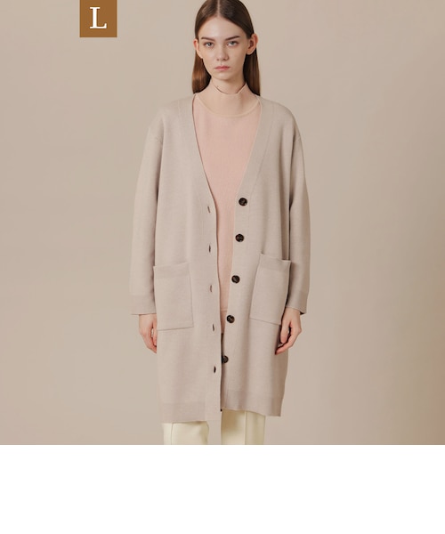 未使用級✨定価4.7万 マッキントッシュロンドン リアスムースニットカーディガン L】ウールスムースニットカーディガン｜マッキントッシュ ロンドンの