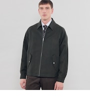 【DORMEUIL/ドーメル】ウールリネンハリントンジャケット