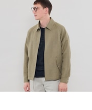 【DORMEUIL/ドーメル】ウールリネンハリントンジャケット