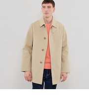 【DUNFORD SHORT】コットンボンディングステンカラーコート