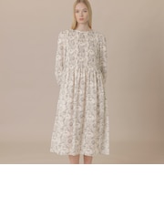 【婦人画報4月号掲載】【BIBURY FLOWER】エッチングバイブリーワンピース
