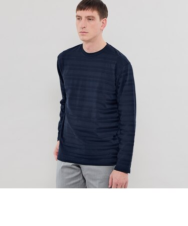リンクスボーダーロングスリーブTシャツ
