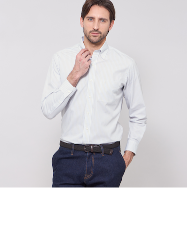 【WEB・一部店舗限定】高密度ボタンダウンブロードシャツ