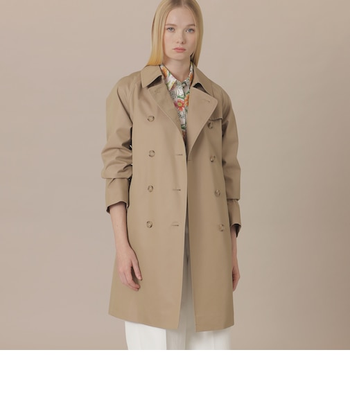 【WEB・一部店舗限定】【FALKIRK/ファルカーク】ハイブリッドギャバジントレンチコート