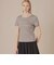 【eclat5月号掲載】シャインリブTシャツ