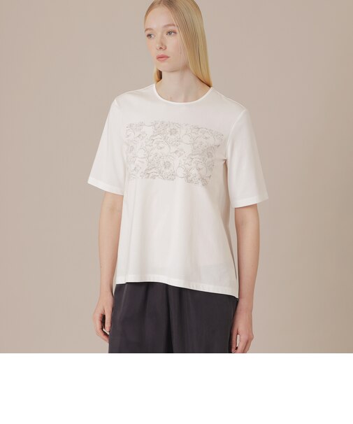 【BIBURY FLOWER】ドローインググラフィックバイブリーTシャツ