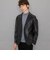 【Weatherproofed Leather】シングルジャケット