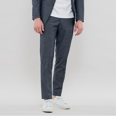 【WEB・一部店舗限定】【FLEX JERSEY】デニムジーセットアップパンツ