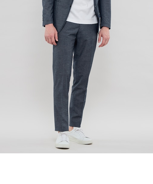 【WEB・一部店舗限定】【FLEX JERSEY】デニムジーセットアップパンツ