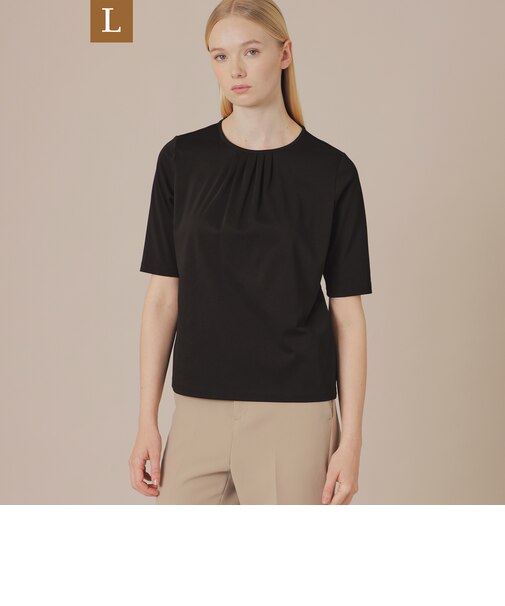 【L】【SUPER FINE LAB.】パウダーシュガーコットンＴシャツ