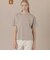 【婦人画報4月号掲載】【L】【The Essential Collection】プレーティング天竺Tシャツ