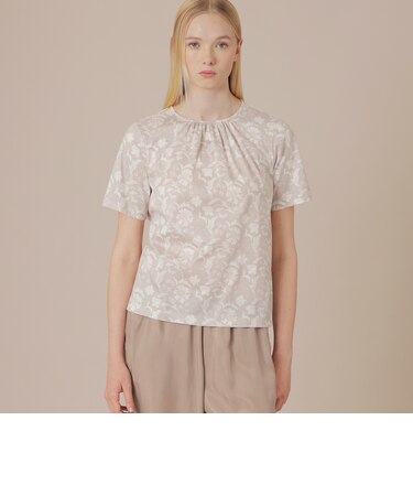 【BIBURY FLOWER】バイブリーコットンTシャツ
