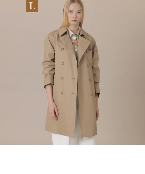 【WEB・一部店舗限定】【L】【FALKIRK/ファルカーク】ハイブリッドギャバジントレンチコート